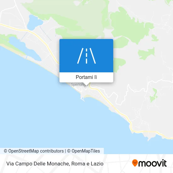 Mappa Via Campo Delle Monache