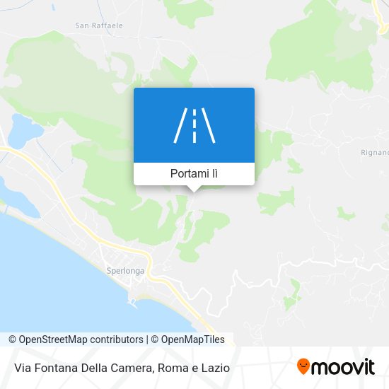 Mappa Via Fontana Della Camera