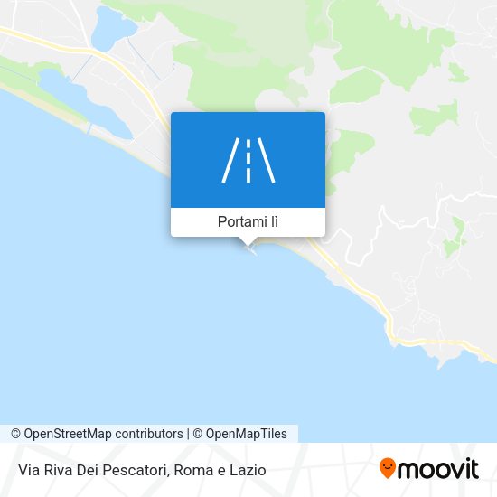 Mappa Via Riva Dei Pescatori