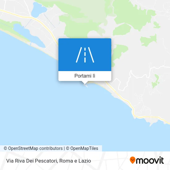Mappa Via Riva Dei Pescatori