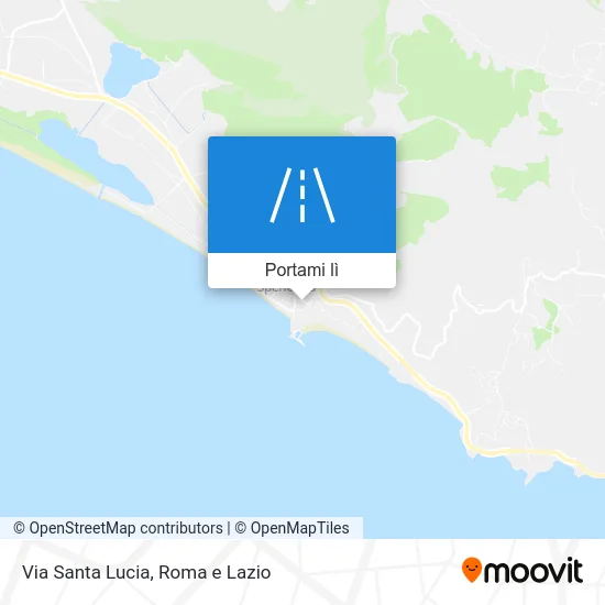 Mappa Via Santa Lucia