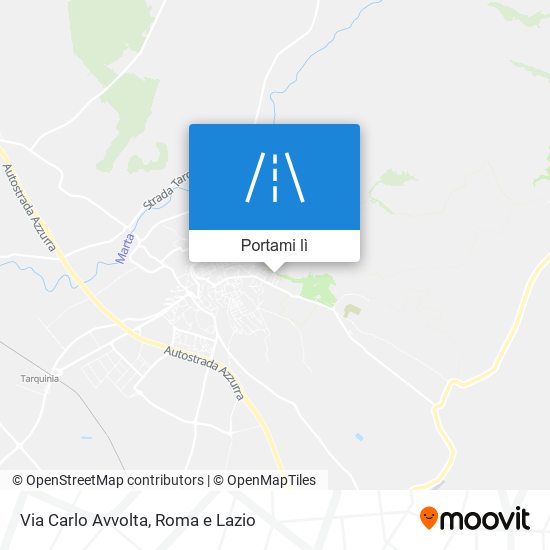 Mappa Via Carlo Avvolta