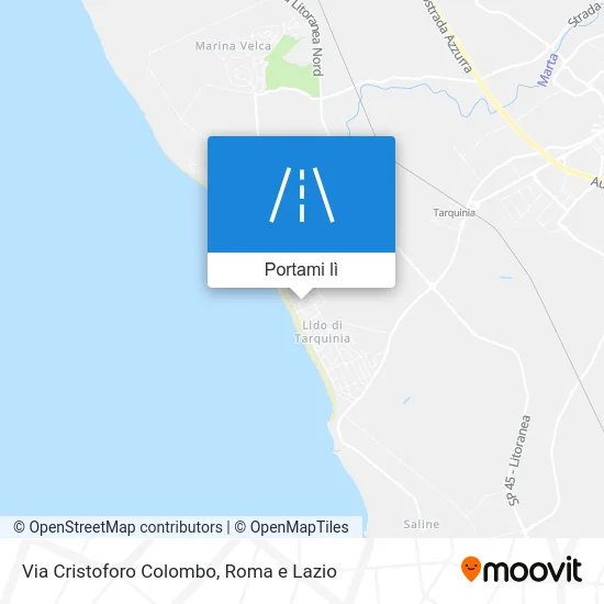 Mappa Via Cristoforo Colombo