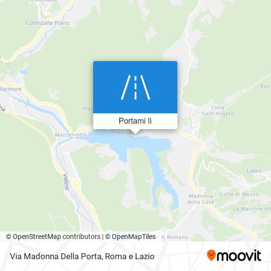 Mappa Via Madonna Della Porta