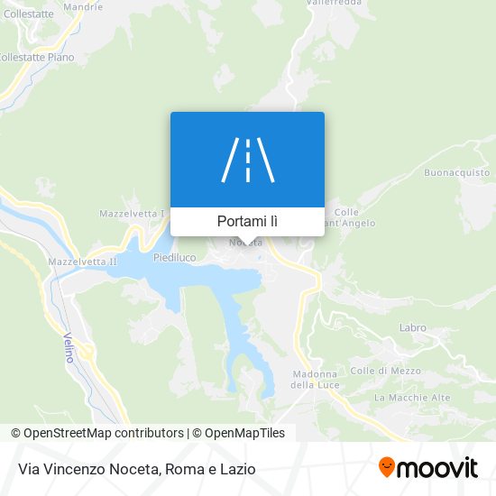 Mappa Via Vincenzo Noceta
