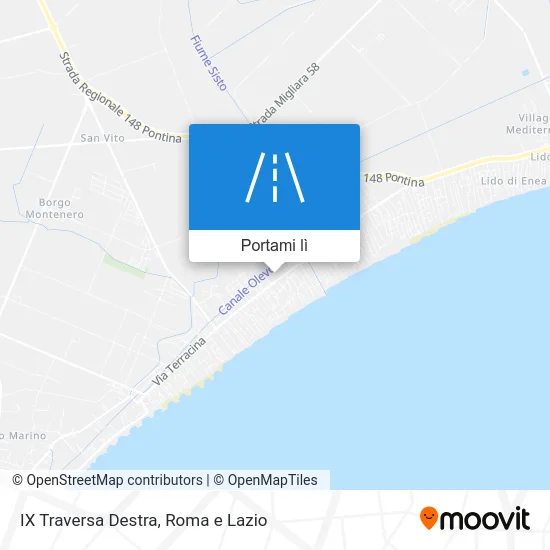 Mappa IX Traversa Destra