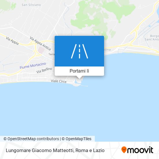 Mappa Lungomare Giacomo Matteotti
