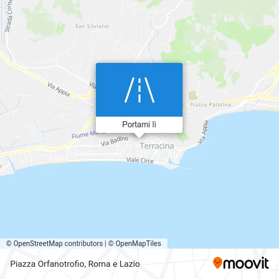Mappa Piazza Orfanotrofio