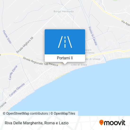 Mappa Riva Delle Margherite