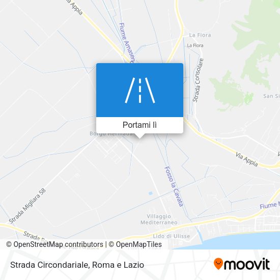 Mappa Strada Circondariale