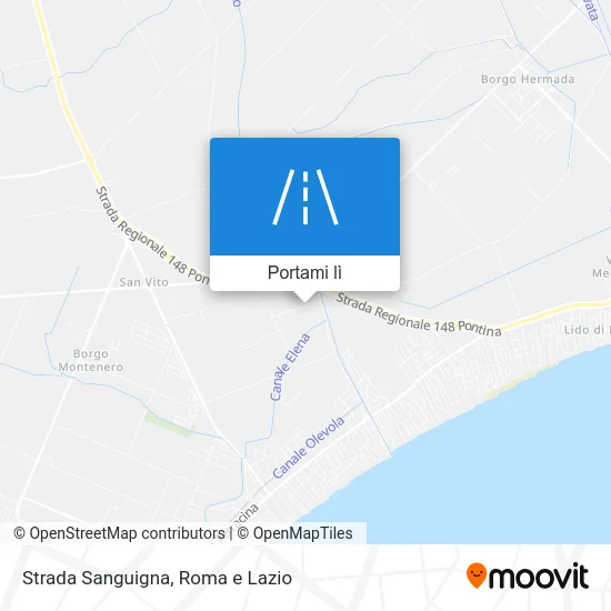 Mappa Strada Sanguigna