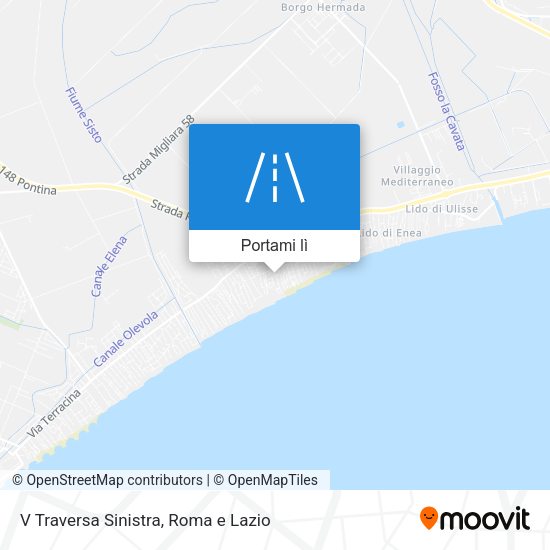 Mappa V Traversa Sinistra