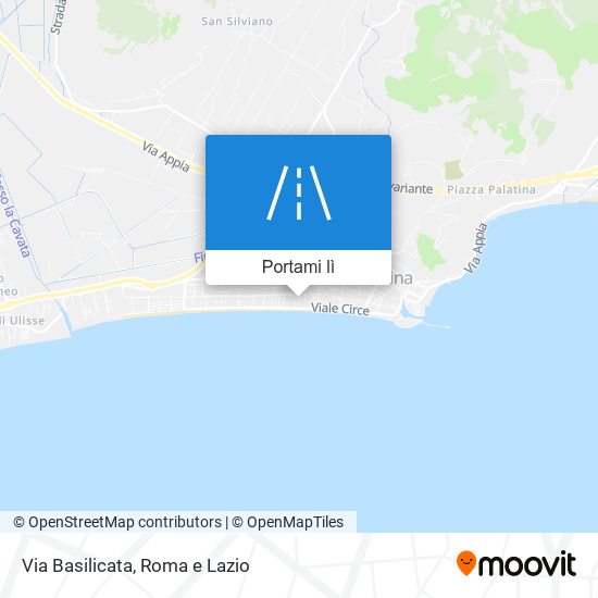 Mappa Via Basilicata