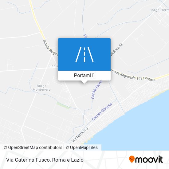 Mappa Via Caterina Fusco
