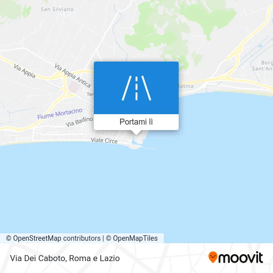 Mappa Via Dei Caboto