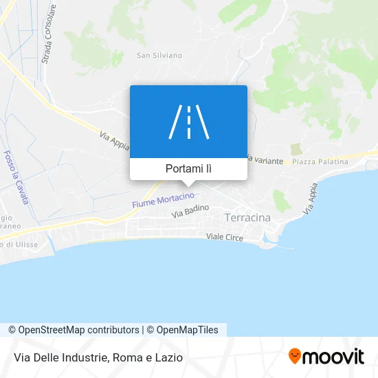 Mappa Via Delle Industrie