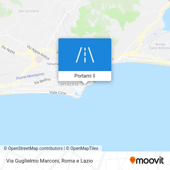 Mappa Via Guglielmo Marconi