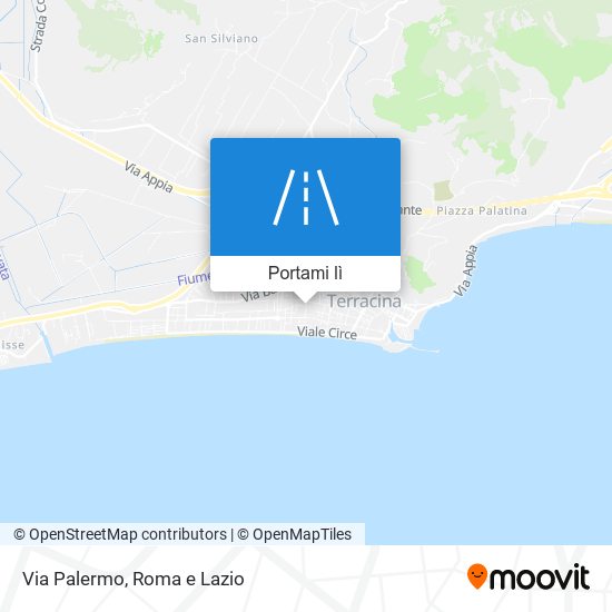 Mappa Via Palermo