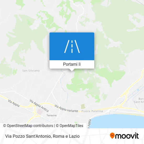 Mappa Via Pozzo Sant'Antonio