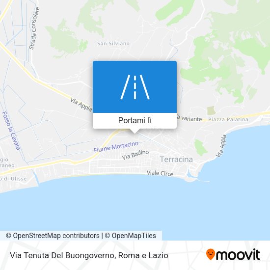 Mappa Via Tenuta Del Buongoverno