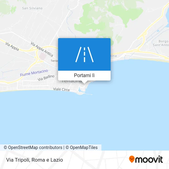 Mappa Via Tripoli
