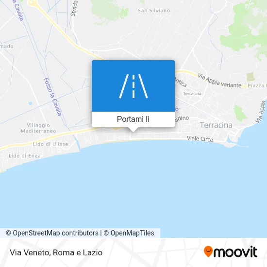 Mappa Via Veneto