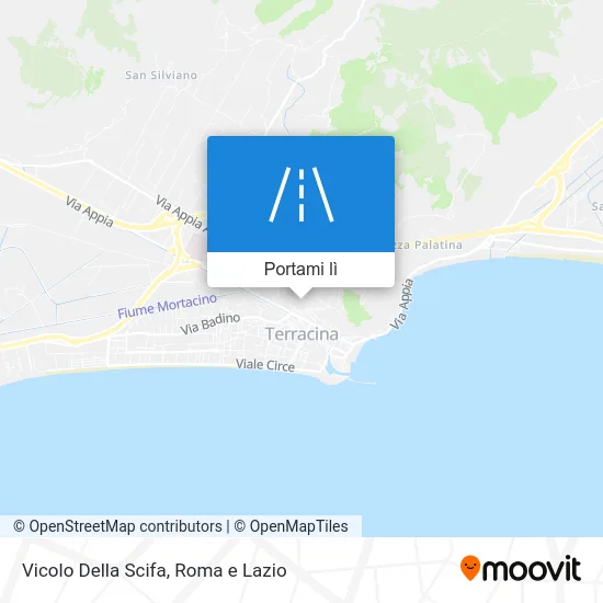 Mappa Vicolo Della Scifa