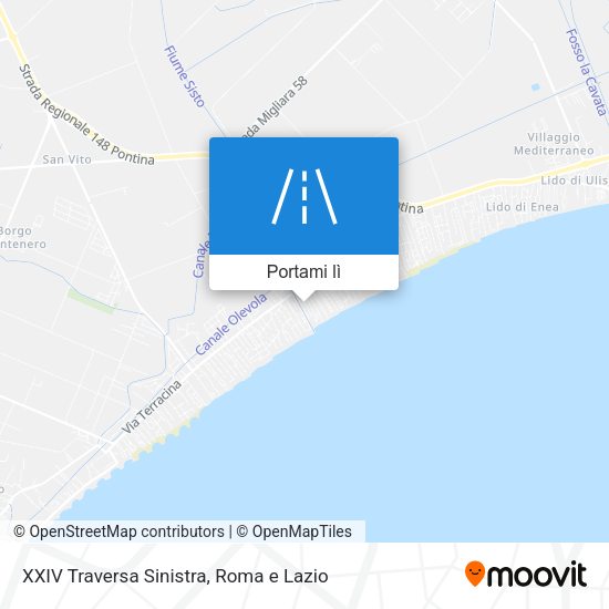 Mappa XXIV Traversa Sinistra