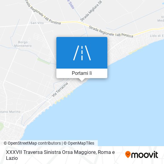 Mappa XXXVII Traversa Sinistra Orsa Maggiore