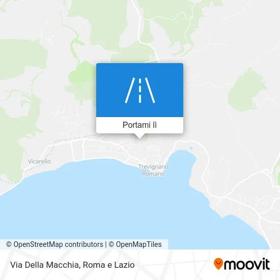 Mappa Via Della Macchia