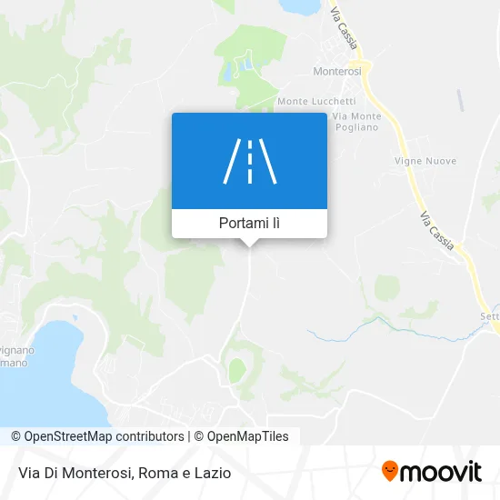 Mappa Via Di Monterosi