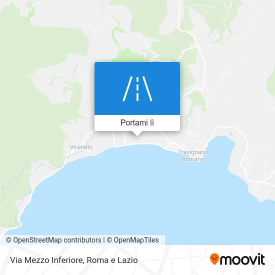 Mappa Via Mezzo Inferiore