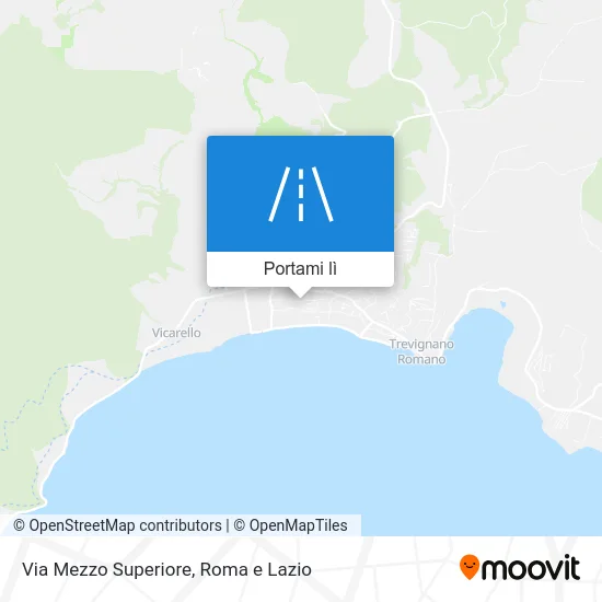 Mappa Via Mezzo Superiore