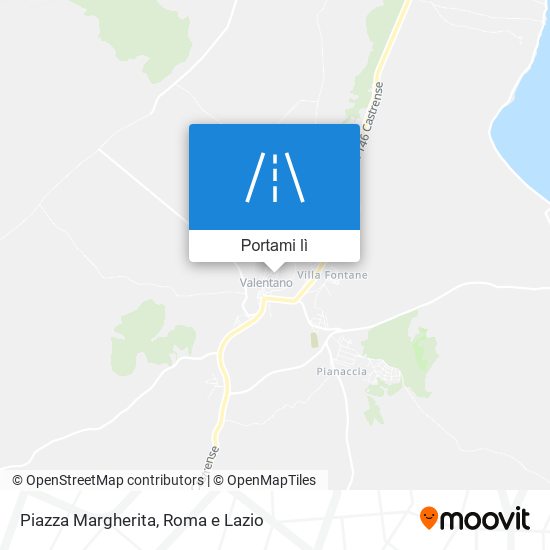 Mappa Piazza Margherita