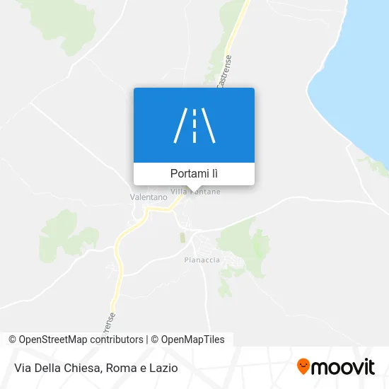 Mappa Via Della Chiesa