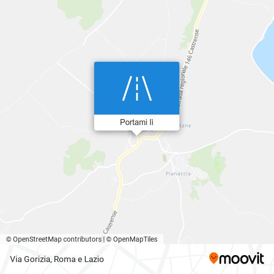 Mappa Via Gorizia