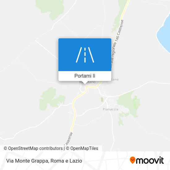 Mappa Via Monte Grappa