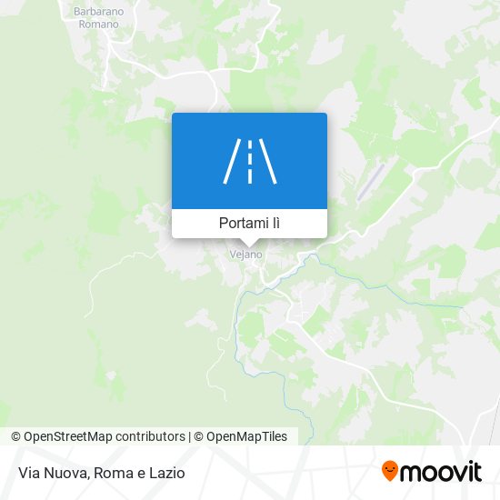 Mappa Via Nuova