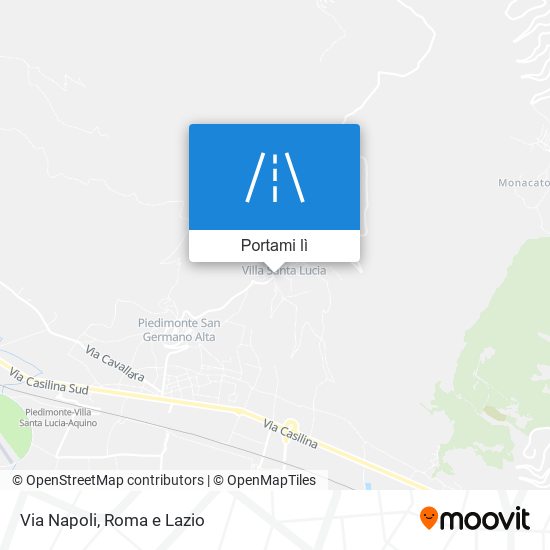 Mappa Via Napoli