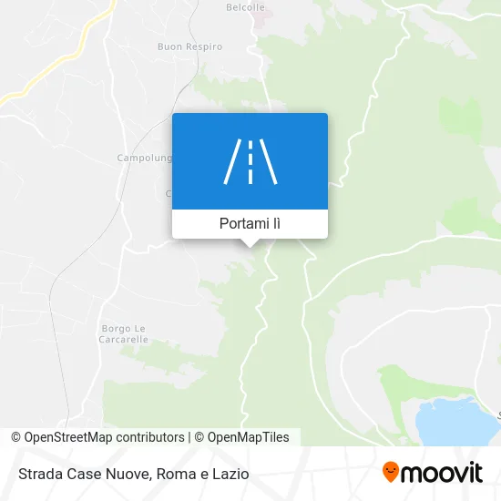 Mappa Strada Case Nuove