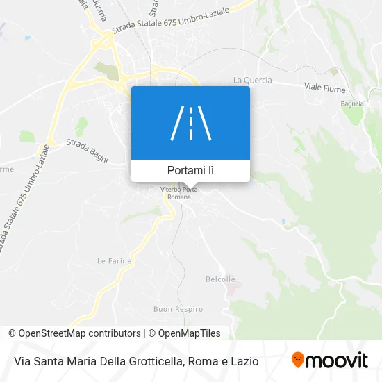 Mappa Via Santa Maria Della Grotticella