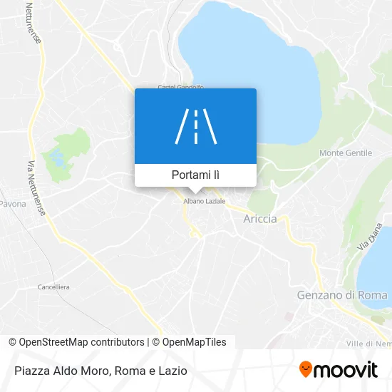 Mappa Piazza Aldo Moro