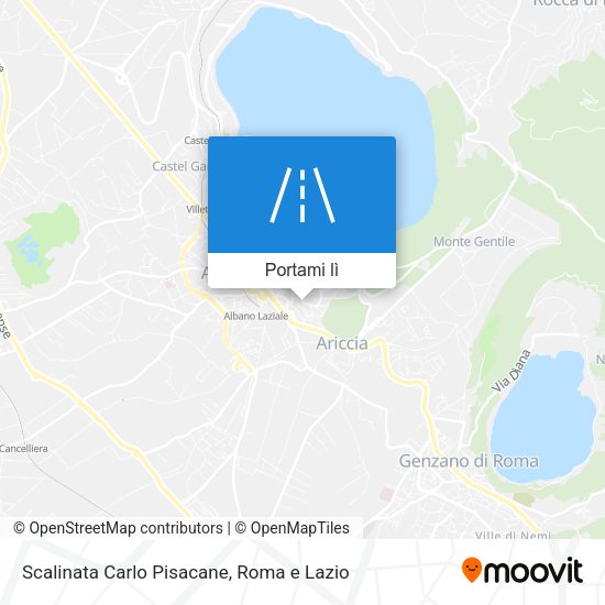 Mappa Scalinata Carlo Pisacane