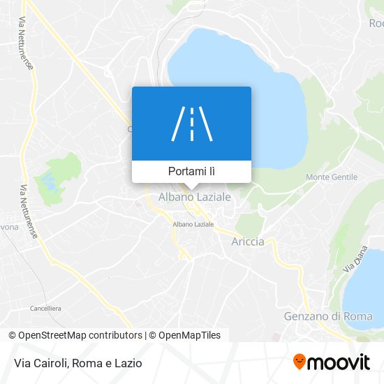 Mappa Via Cairoli