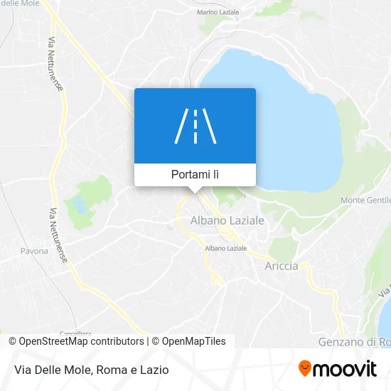 Mappa Via Delle Mole