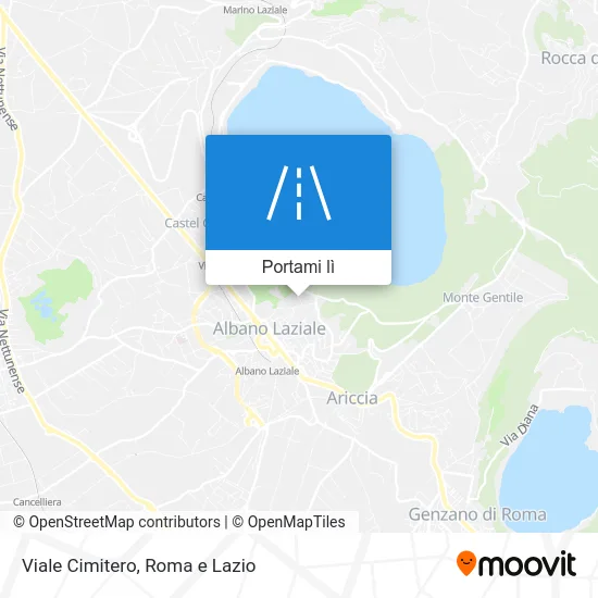 Mappa Viale Cimitero