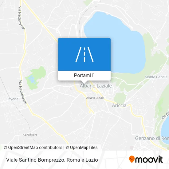 Mappa Viale Santino Bomprezzo