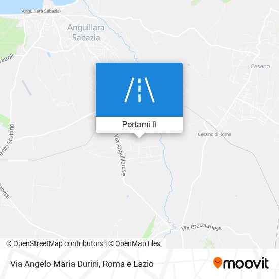 Mappa Via Angelo Maria Durini
