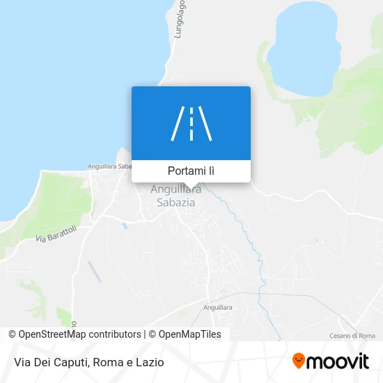 Mappa Via Dei Caputi