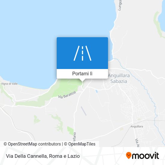Mappa Via Della Cannella